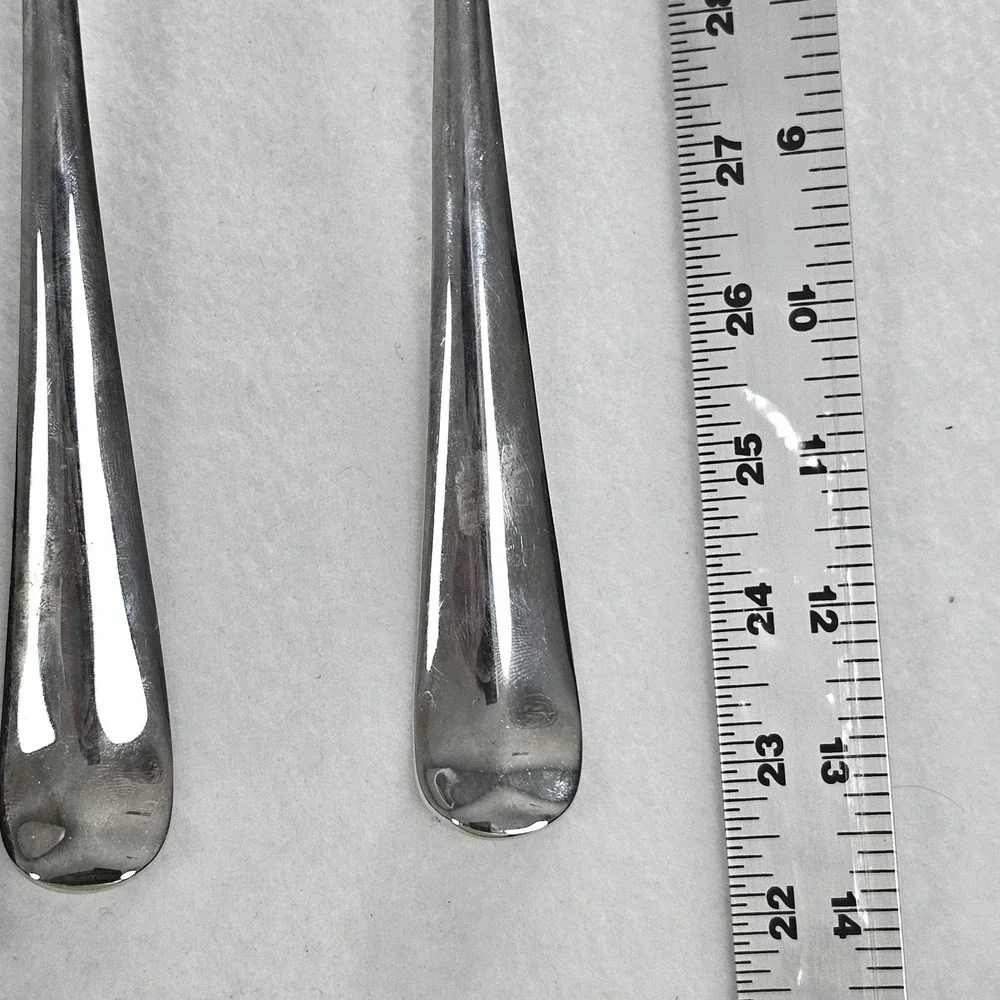 Gerity Georgian‎ Silverplate Salad Serving Set Spoon Fork 1740 Reproduction 13in